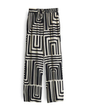 Hose MALOTTA Wide Leg - 20003-natural glaze - Creme