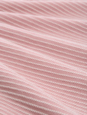 Strickpullover aus Baumwolle - 38706-rose bubble knit stripe - Rosa