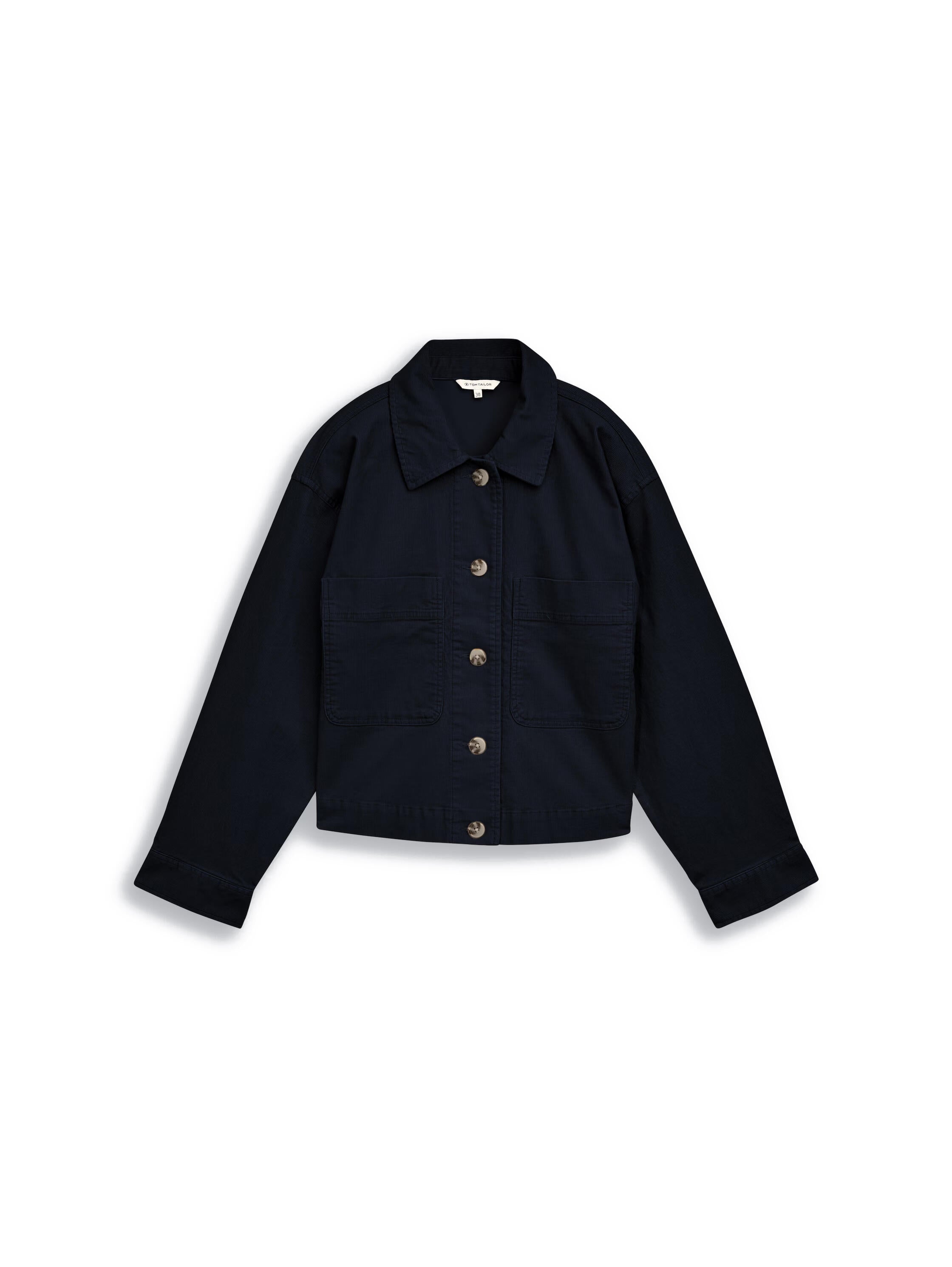 Cord-Overshirt aus Baumwolle - 11019-Lunar Eclipse - Blau