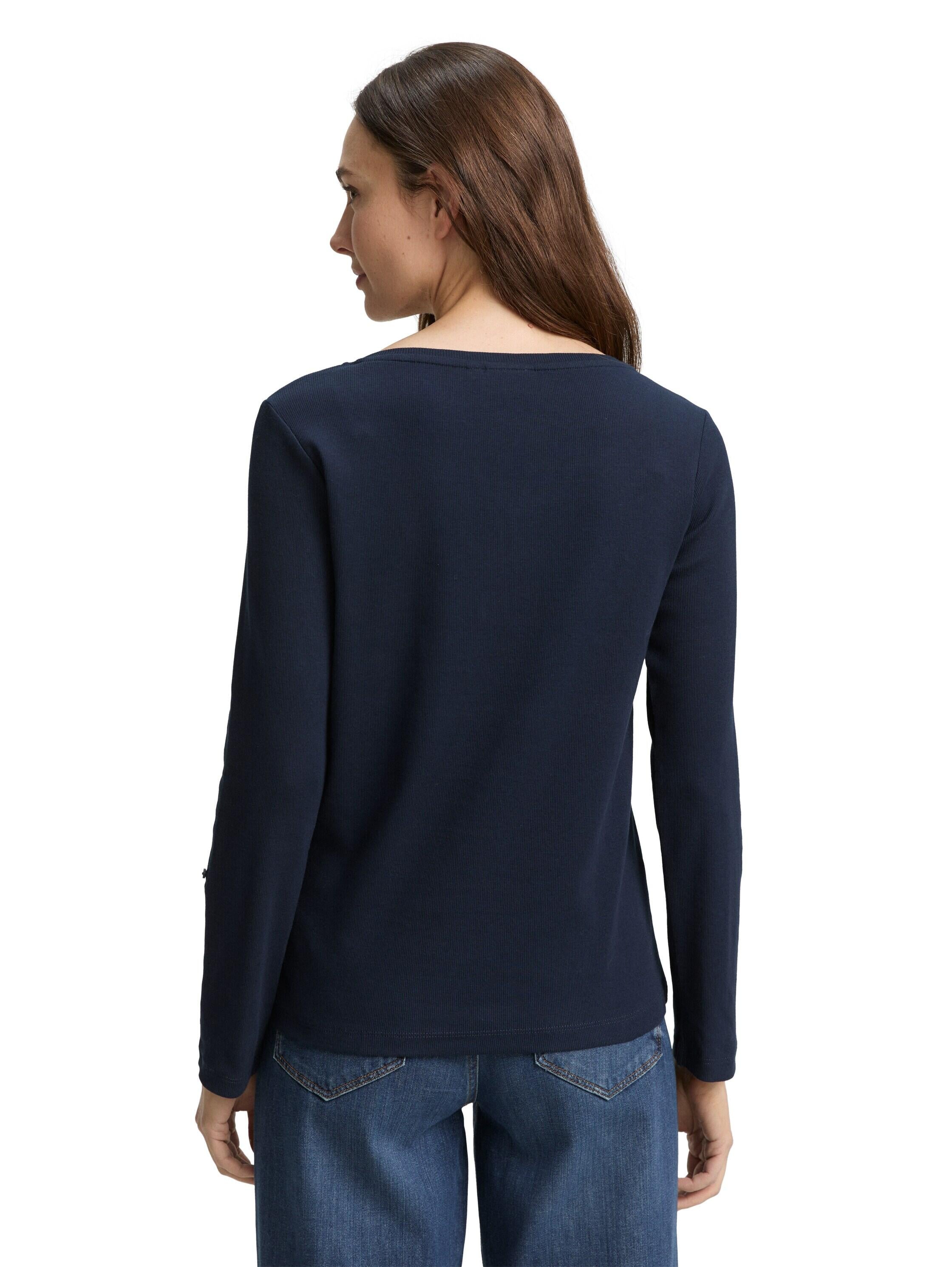 Langarmshirt Regular Fit - 11019-Lunar Eclipse - Blau