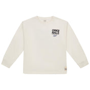 Sweatshirt Oversized Fit - 108 WHITE CLOUD - Weiß