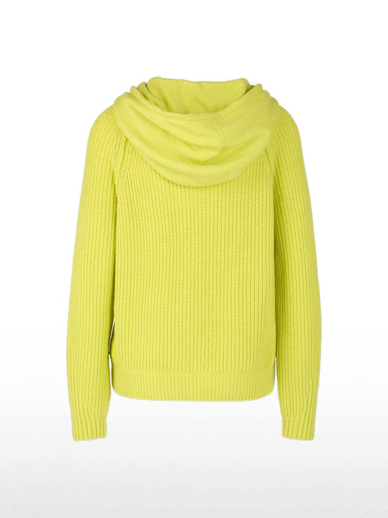 Kapuzenpullover Knitted - 412 - Gelb