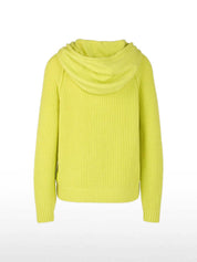 Kapuzenpullover Knitted - 412 - Gelb