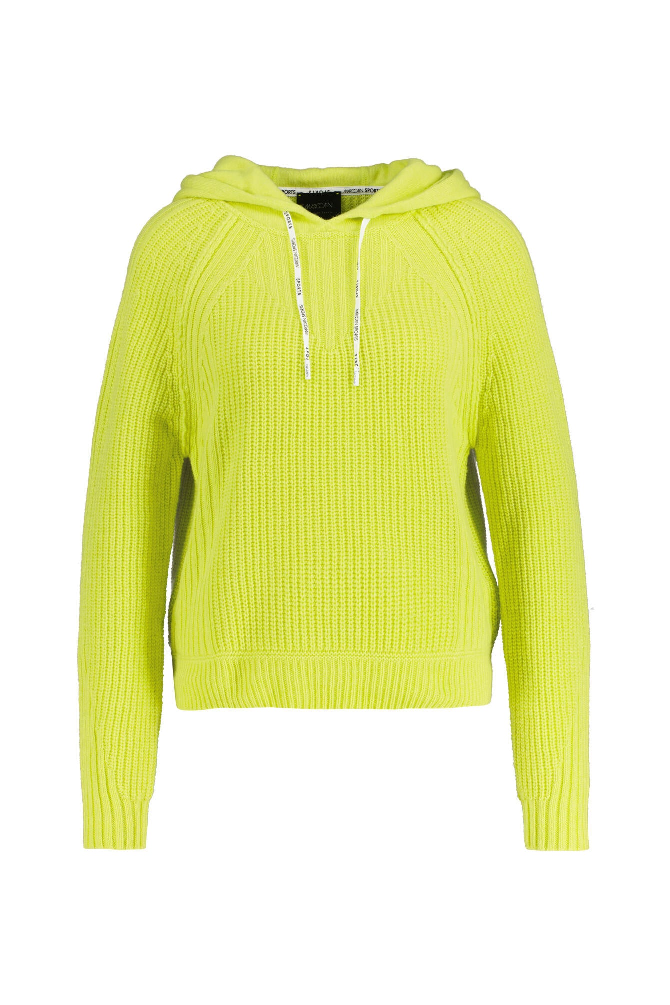 Kapuzenpullover Knitted - 412 - Gelb