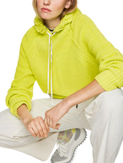 Kapuzenpullover Knitted - 412 - Gelb