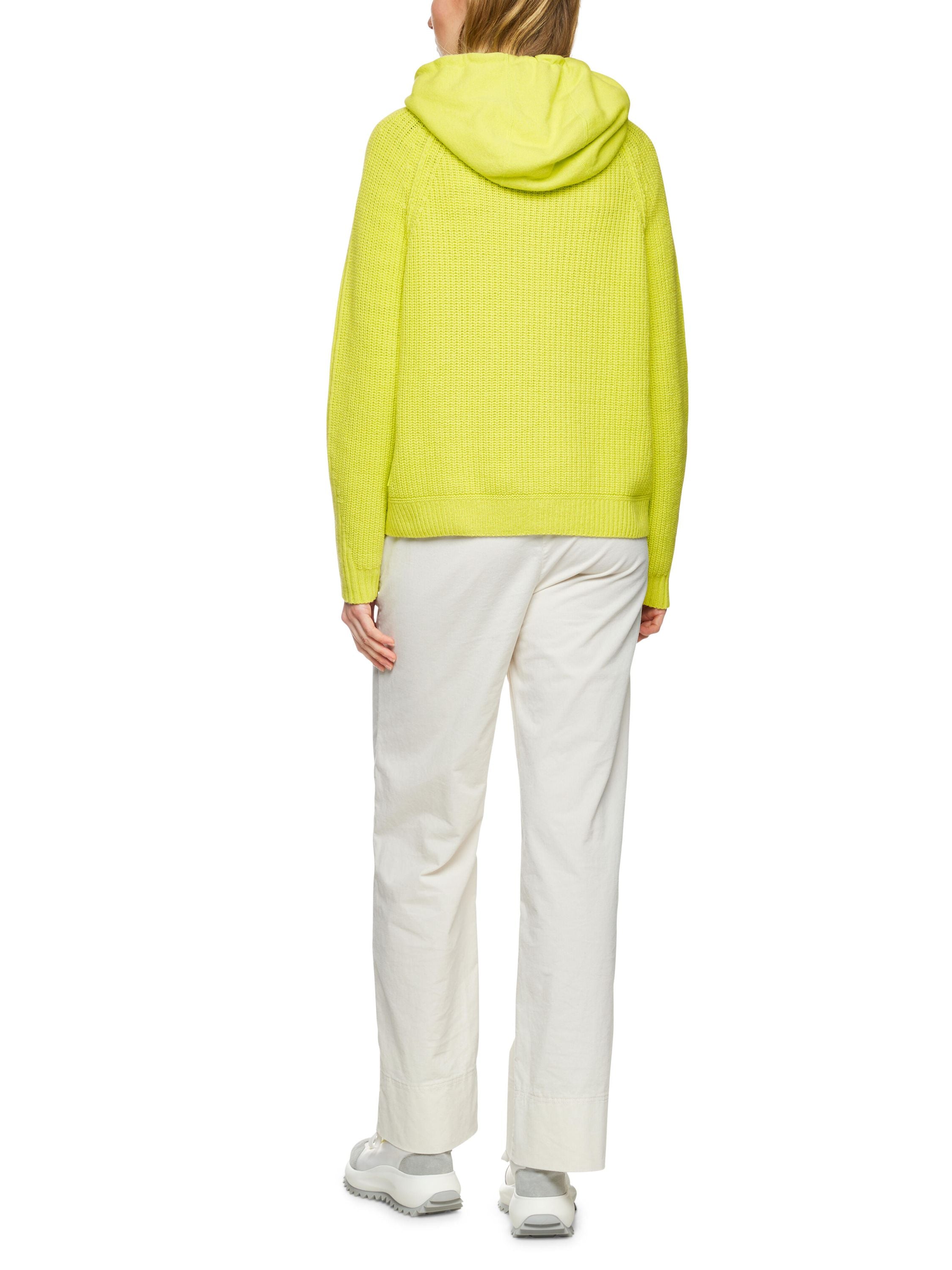 Kapuzenpullover Knitted - 412 - Gelb