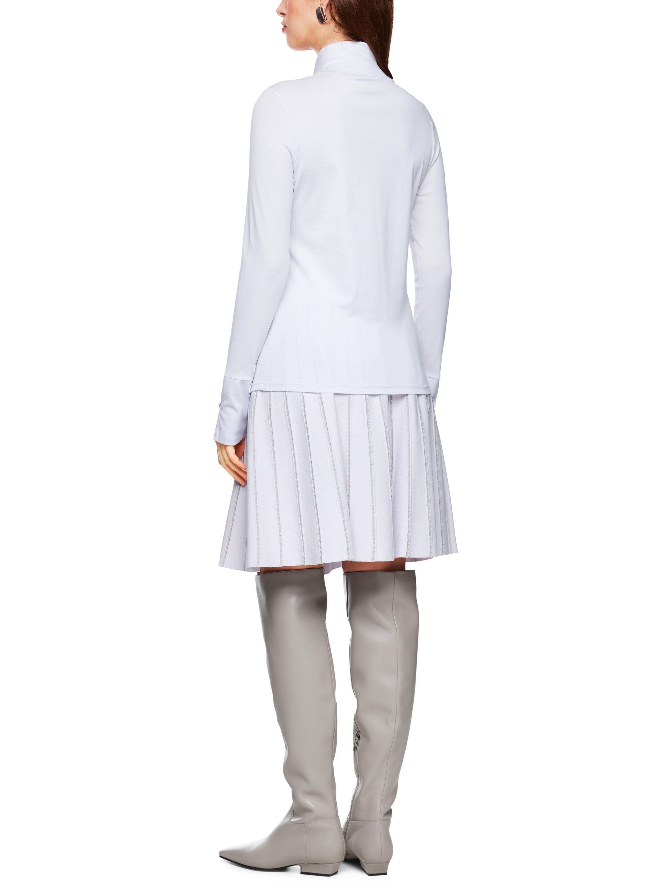 Langarmshirt aus Baumwolle - 710 - Violett