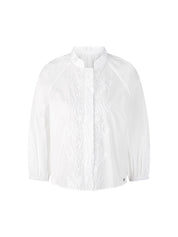 Bluse aus Baumwolle - 100 - Weiß