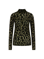Longsleeve aus Netz - 595 - Khaki