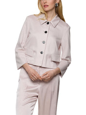 Kurzjacke aus Viskosemix - 702 - Beige