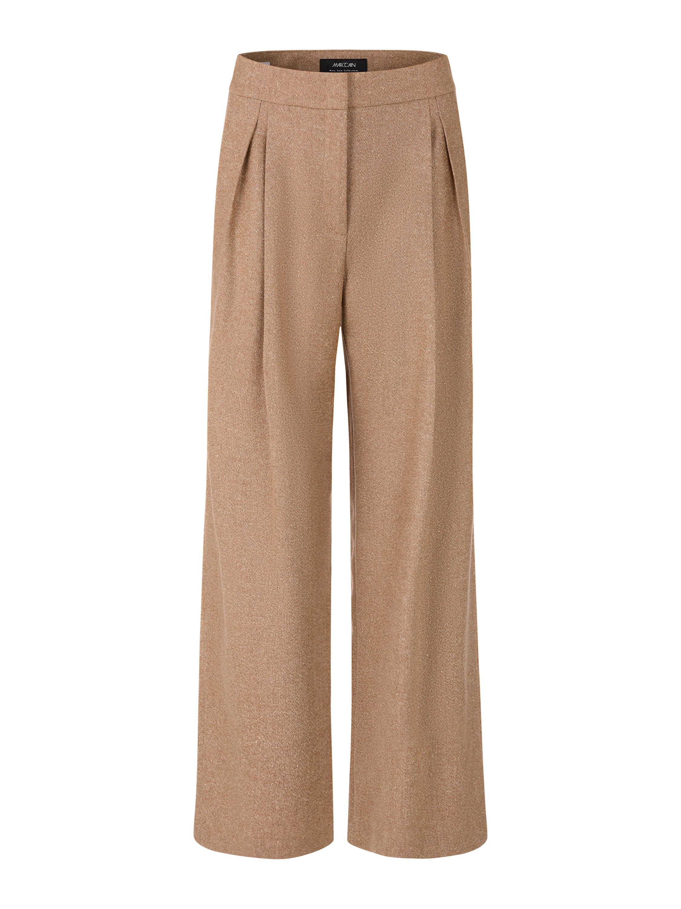 Businesshose WICHITA Wide Leg - 625 - Braun