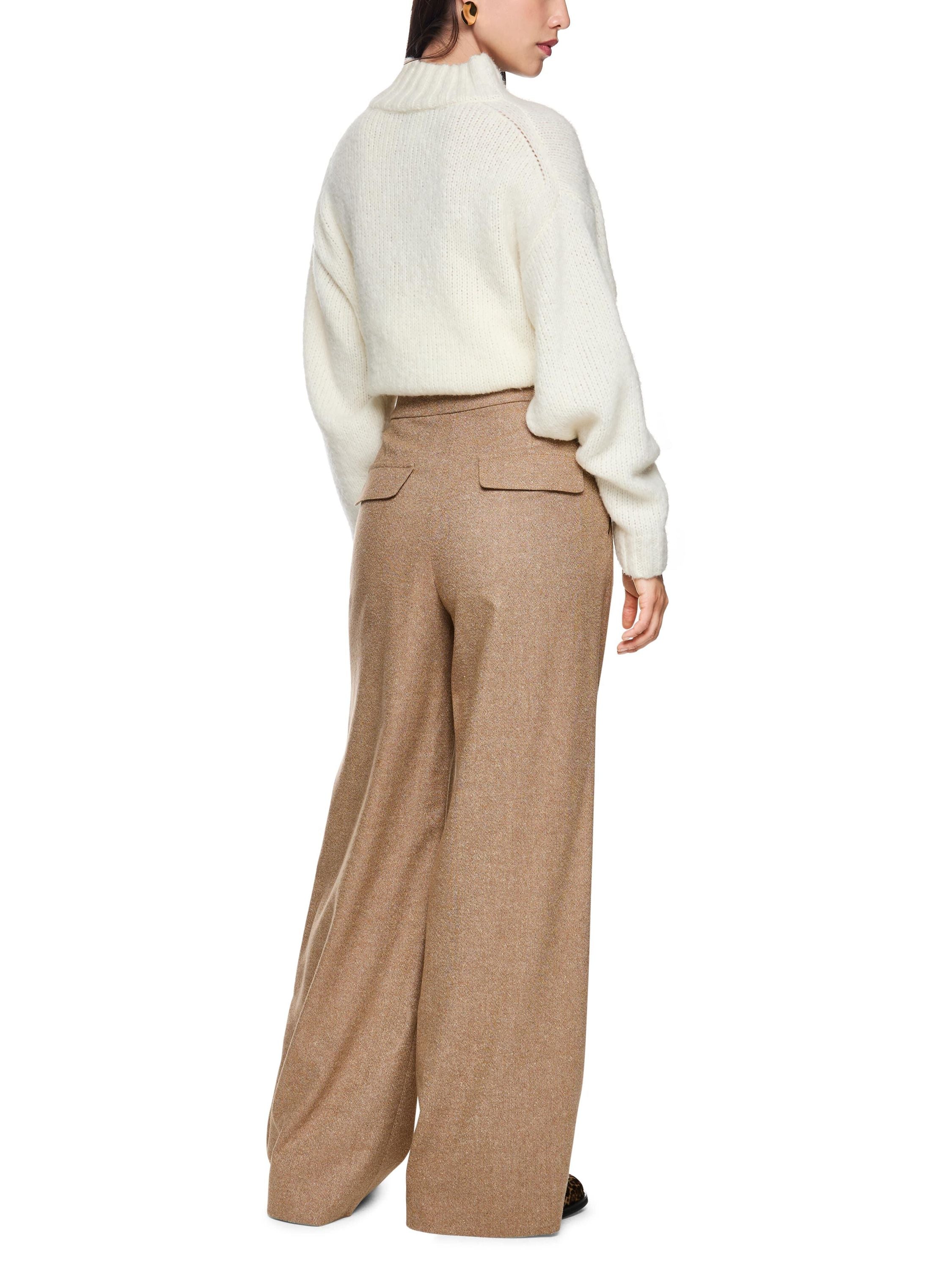 Businesshose WICHITA Wide Leg - 625 - Braun
