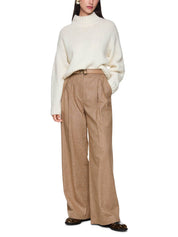 Businesshose WICHITA Wide Leg - 625 - Braun