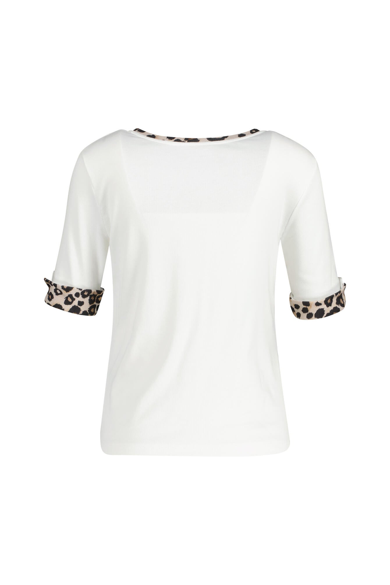T-Shirt  aus Baumwolle - 110 - Creme