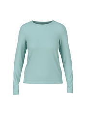 Langarmshirt aus Baumwolle - 507 - Blau