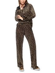 Schlupfhose Wide Leg - 624 - Braun