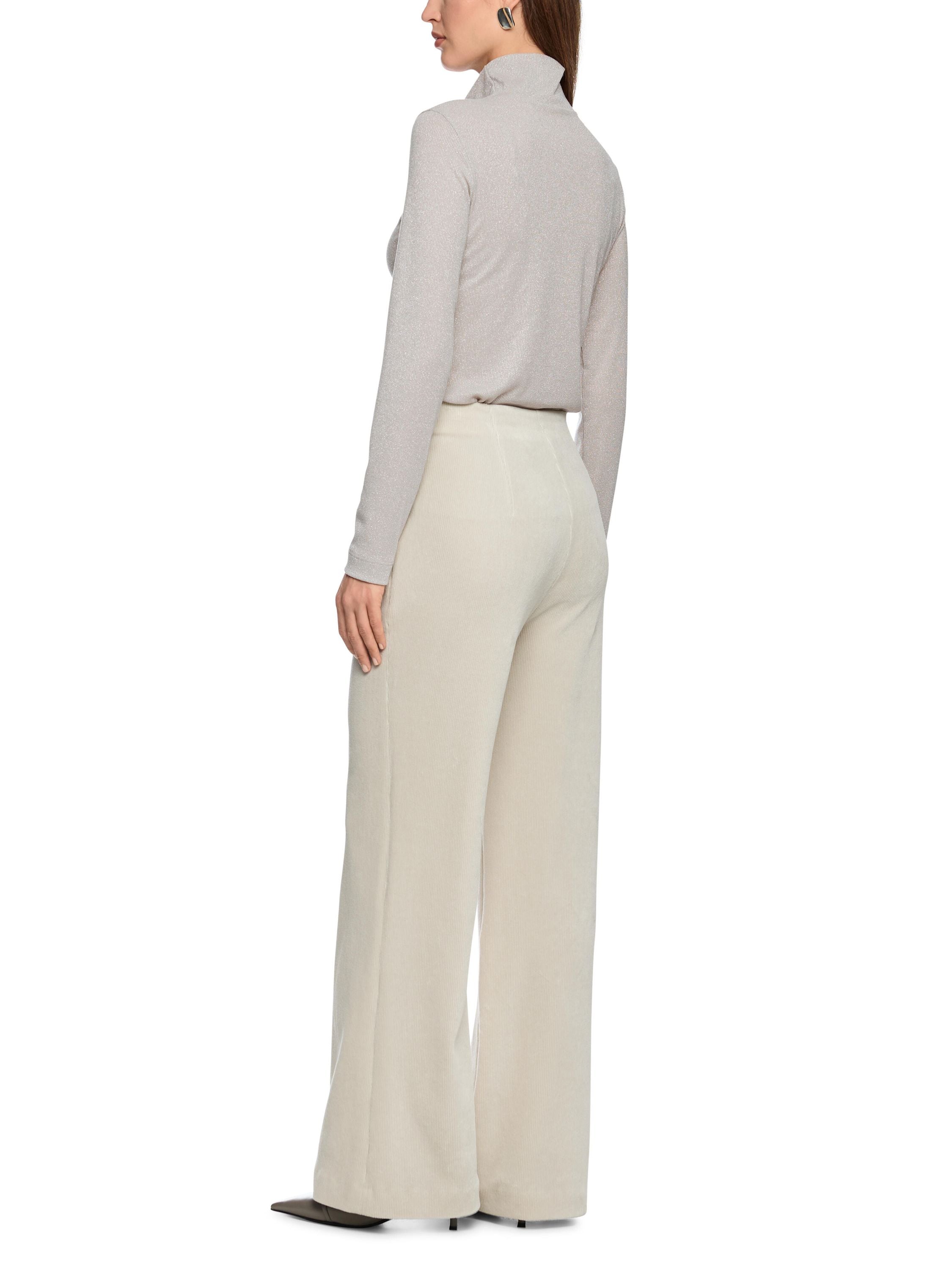 Langarmshirt mit Rollkragen - 182 - Grau
