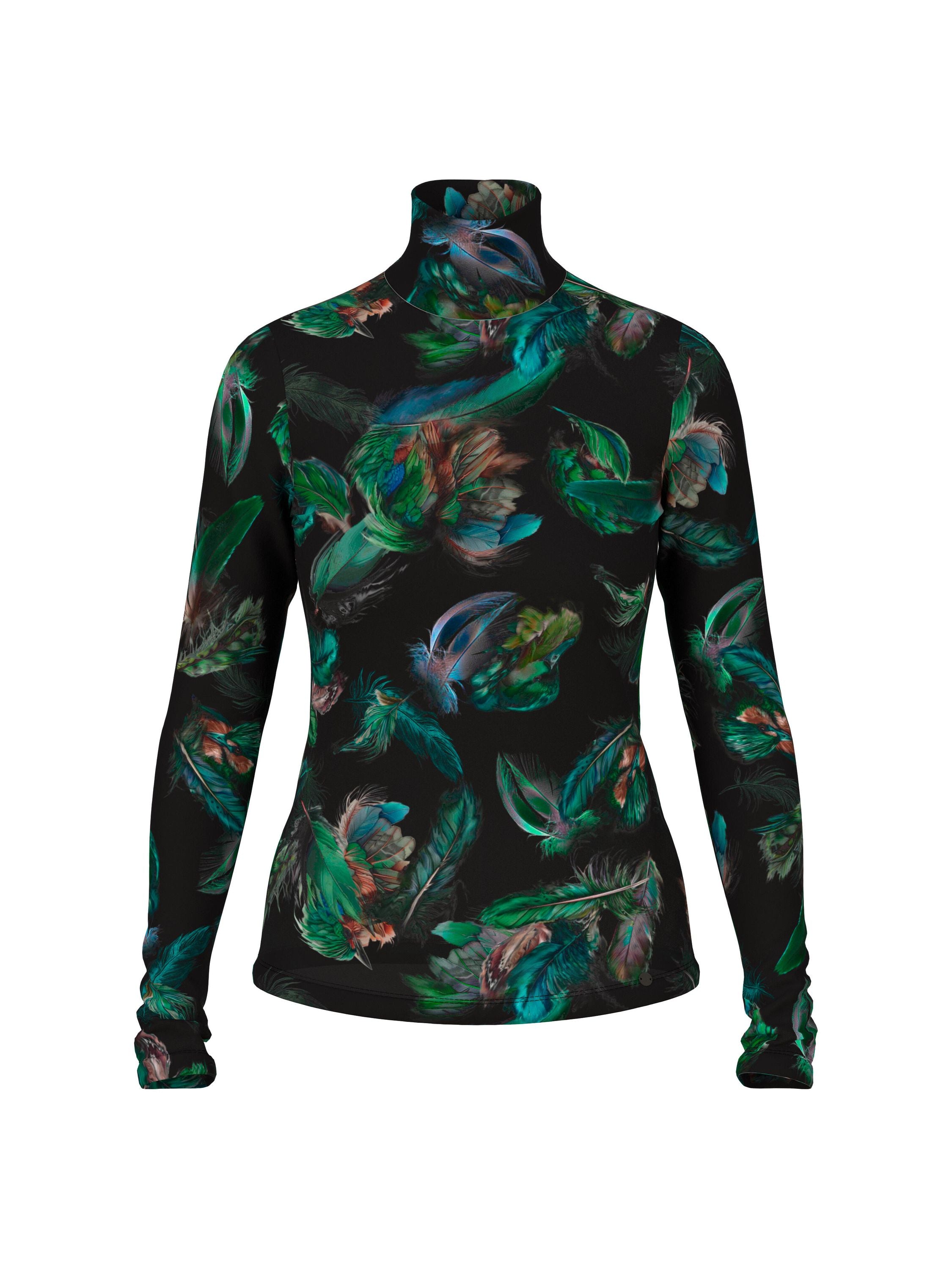 Langarmshirt - 556 - Grün