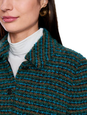 Cardigan mit Lurex - 556 - Grün