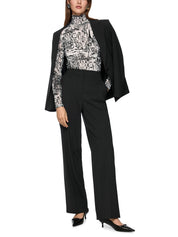 Langarmshirt mit Rollkragen - 182 - Grau