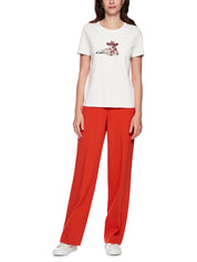 T-Shirt aus Baumwolle - 110 - Weiß