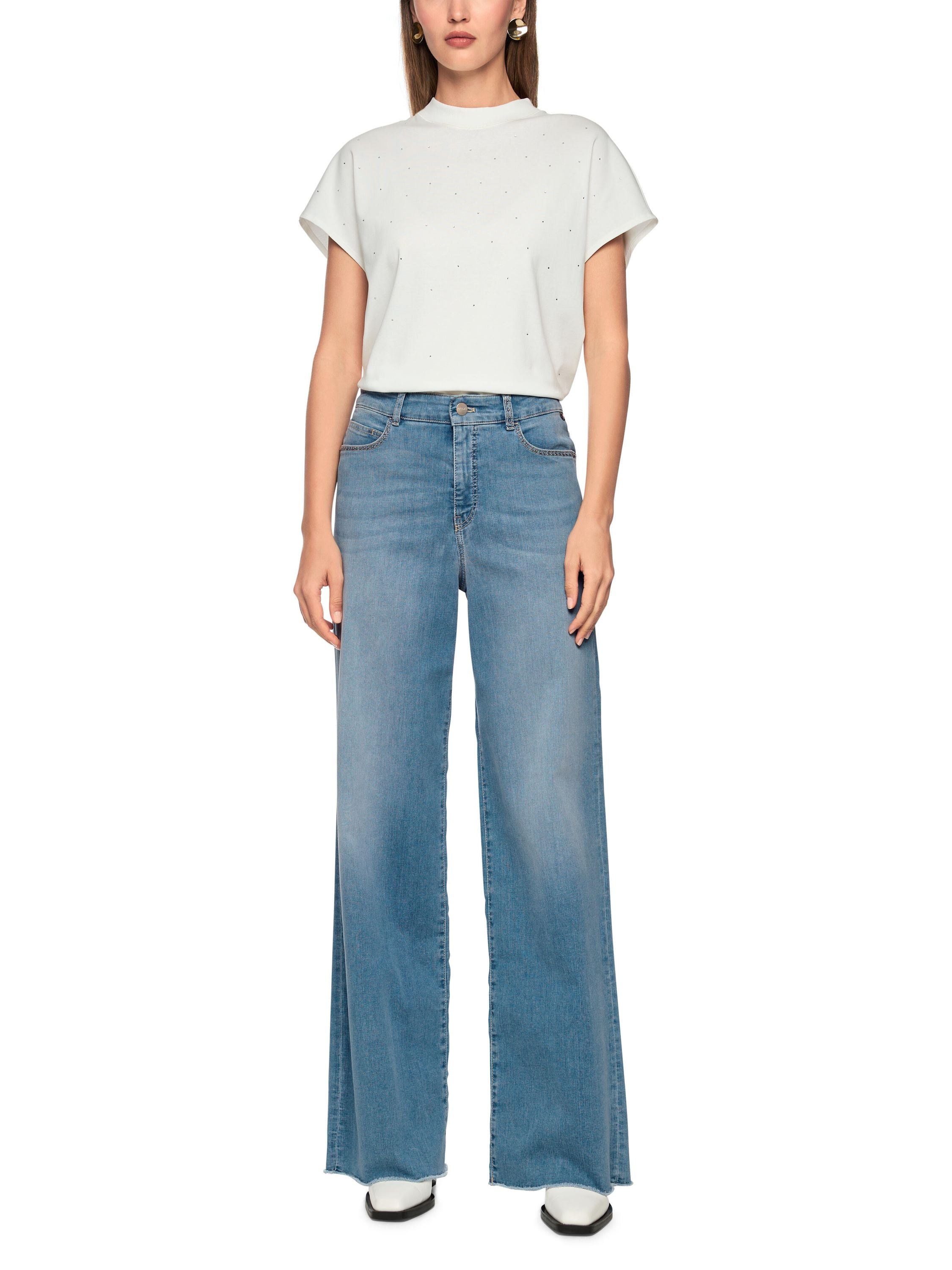 Jeans WARRI Wide Leg - 353 - Blau