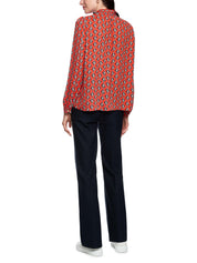 Fließende Bluse RETHINK TOGETHER - 279 - Rot