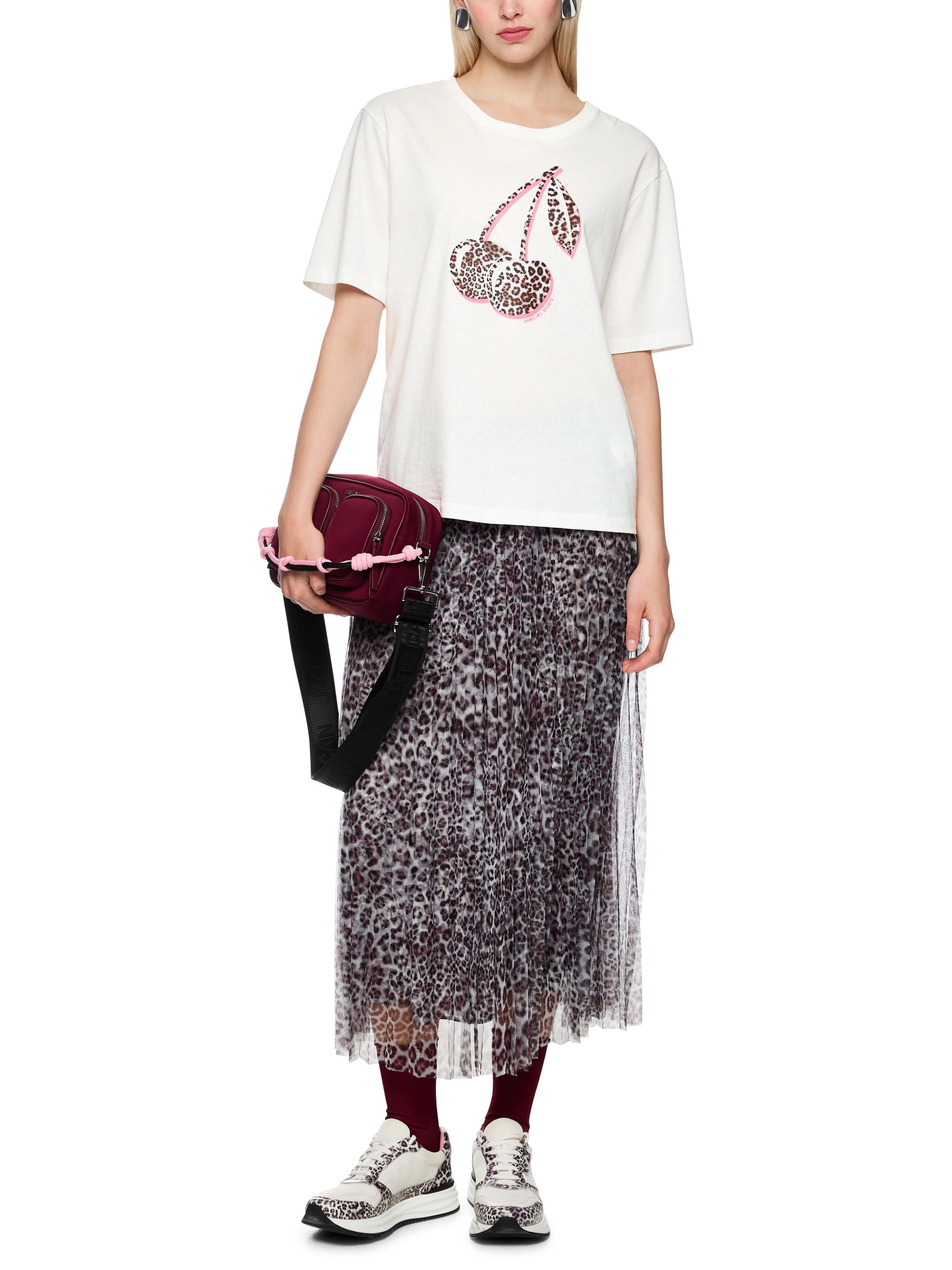 T-Shirt aus Baumwolle - 110 - Weiß