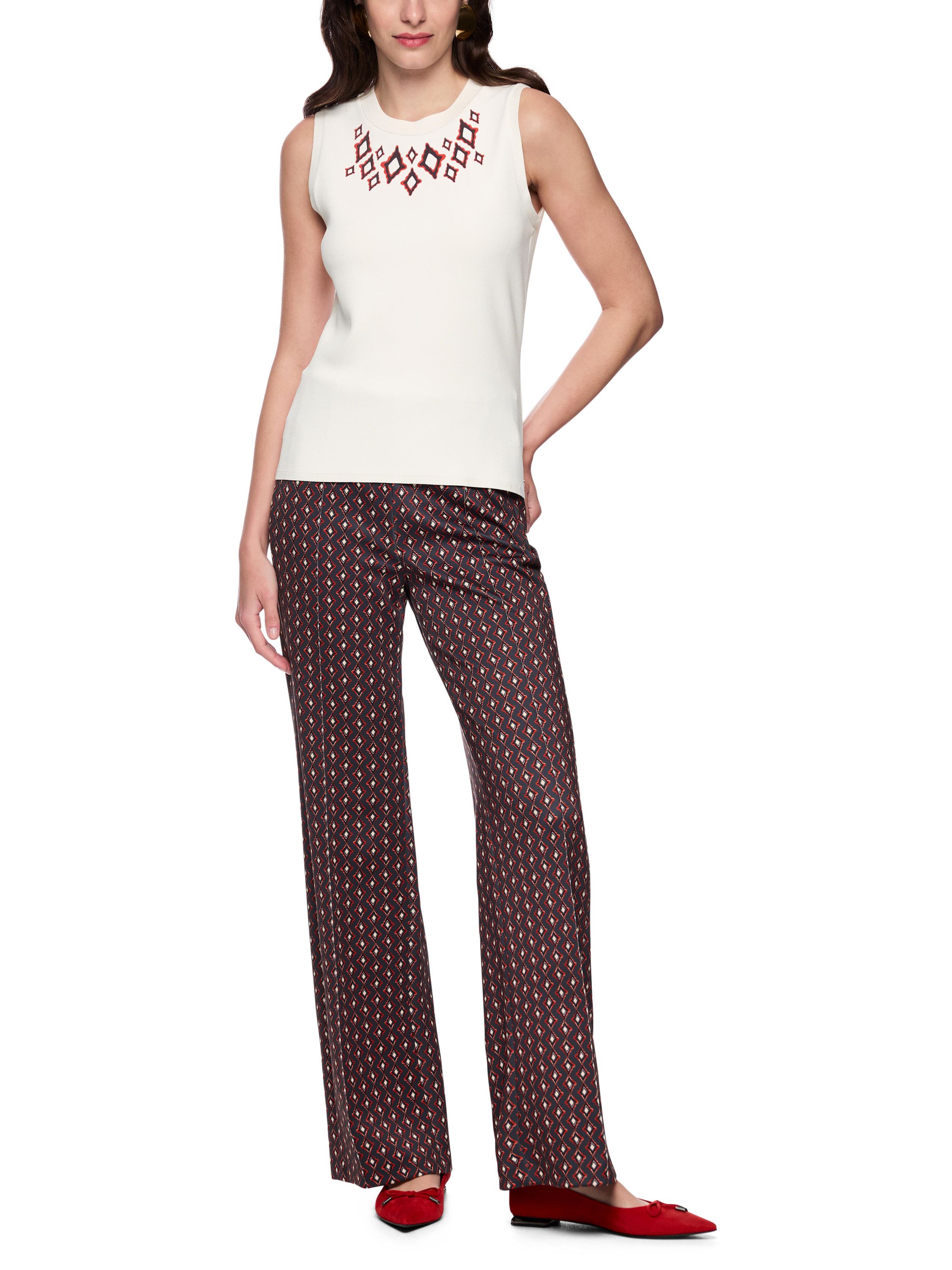 Top aus Viskosemix - 110 - Weiß