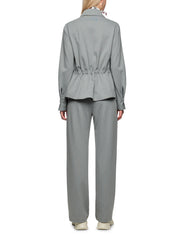 Hemdjacke aus Viskosemix - 820 - Grau