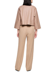 Lederjacke RETHINK TOGETHER - 619 - Braun