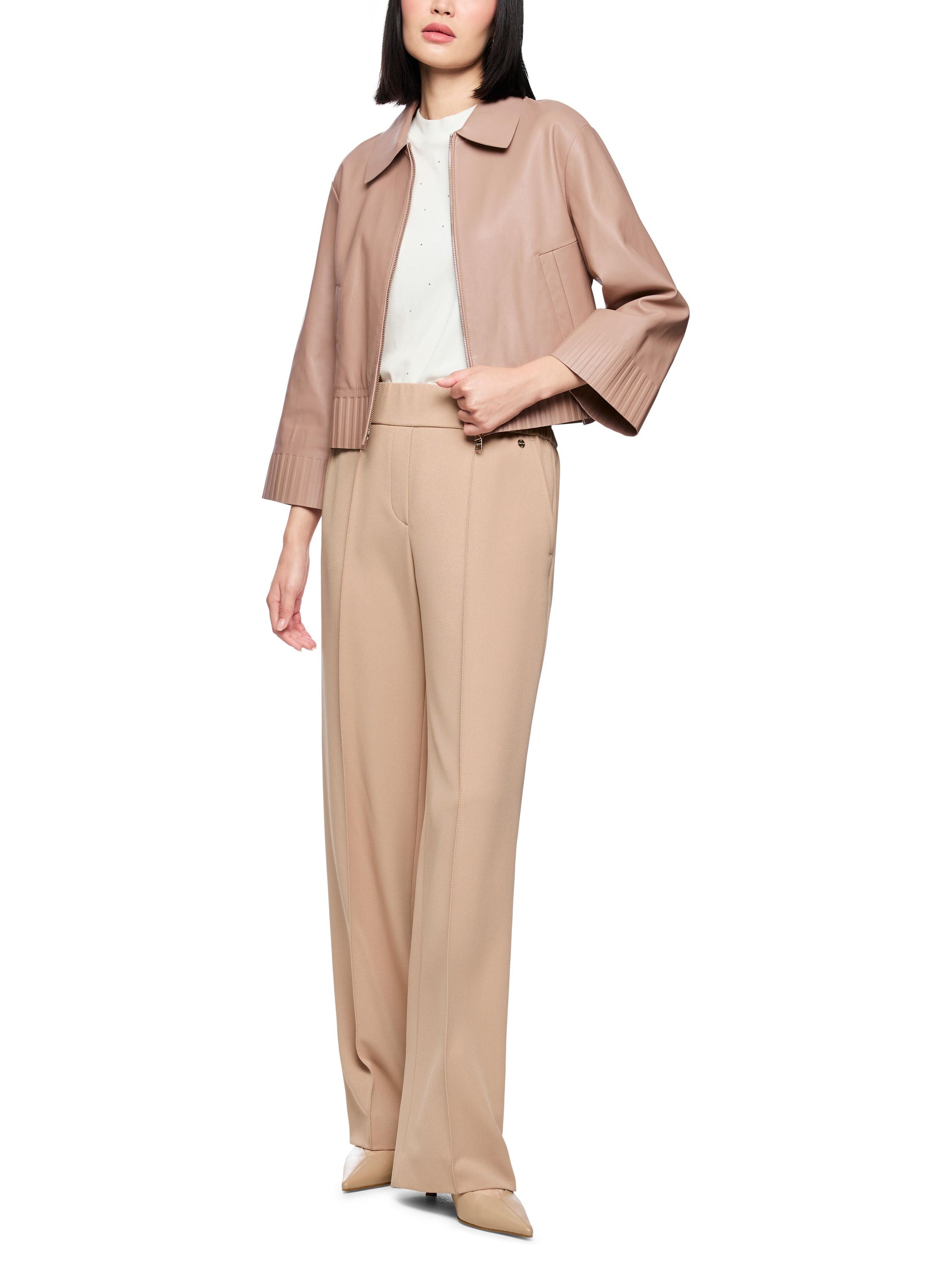 Lederjacke RETHINK TOGETHER - 619 - Braun