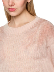 Strickpullover aus Alpakamix - 153 - Rosa