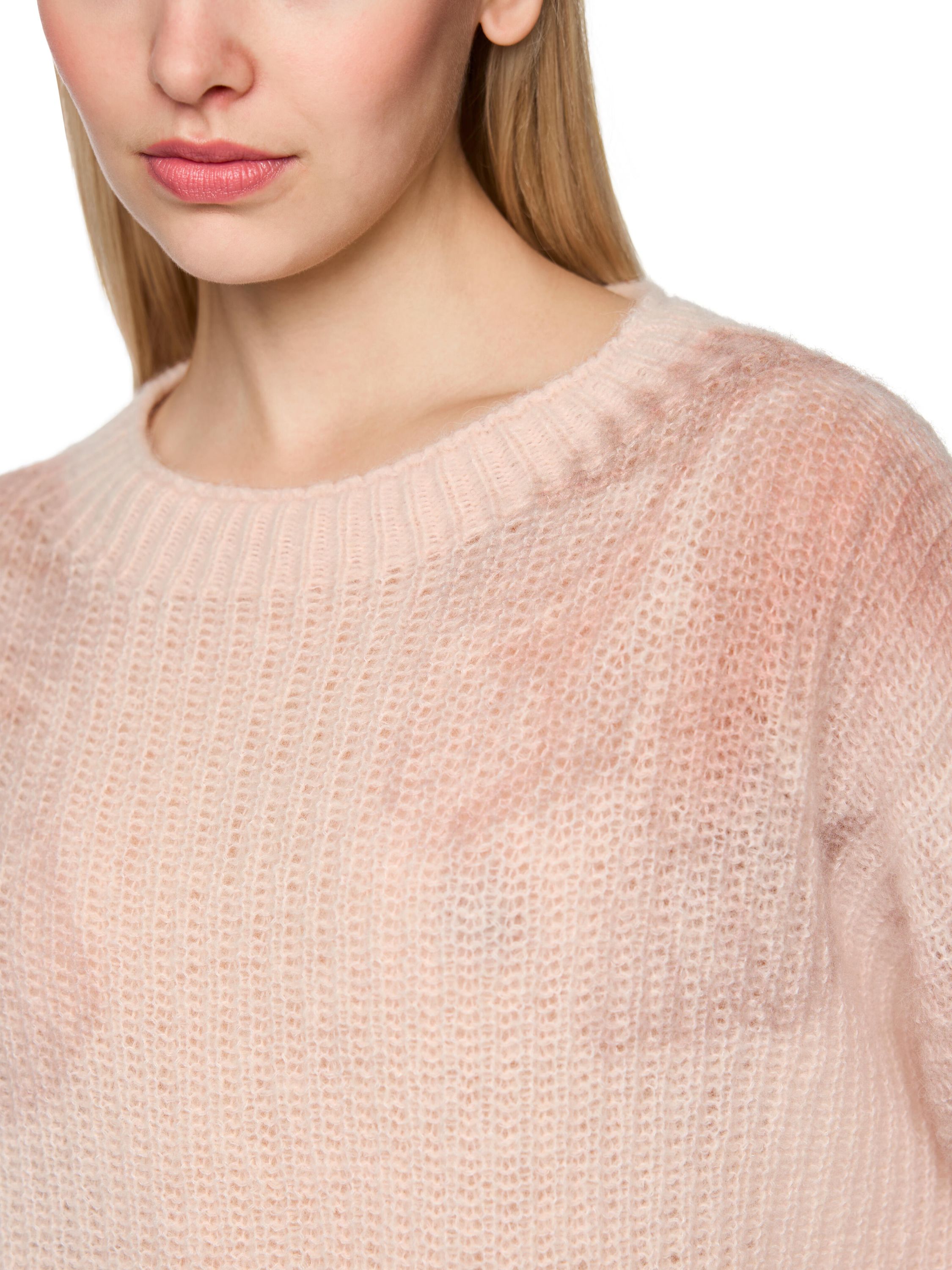 Strickpullover aus Alpakamix - 153 - Rosa