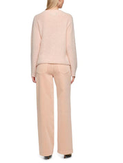 Strickpullover aus Alpakamix - 153 - Rosa