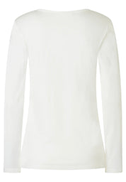 Langarmshirt - 0041 - Weiß
