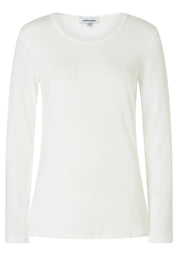 Langarmshirt - 0041 - Weiß