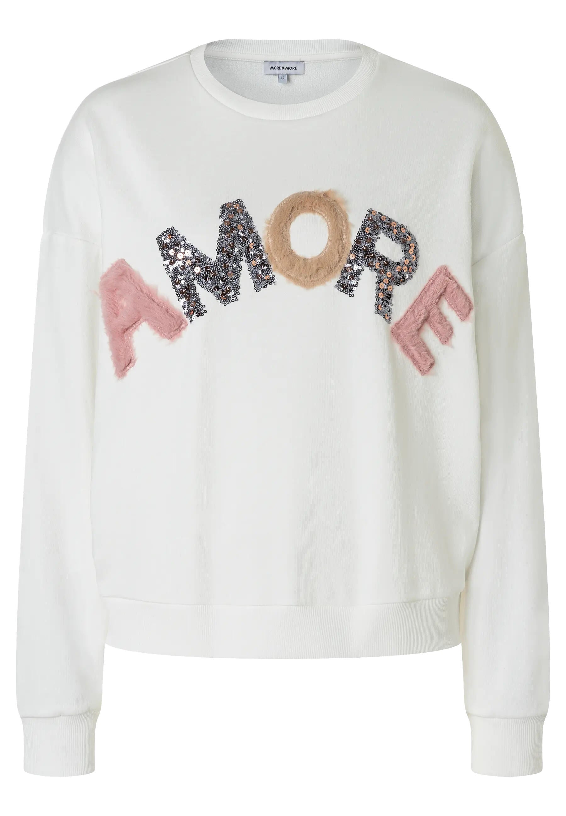 Sweatshirt - 0041 - Weiß
