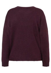 Pullover mit Argyle-Muster - 3819 - Violett