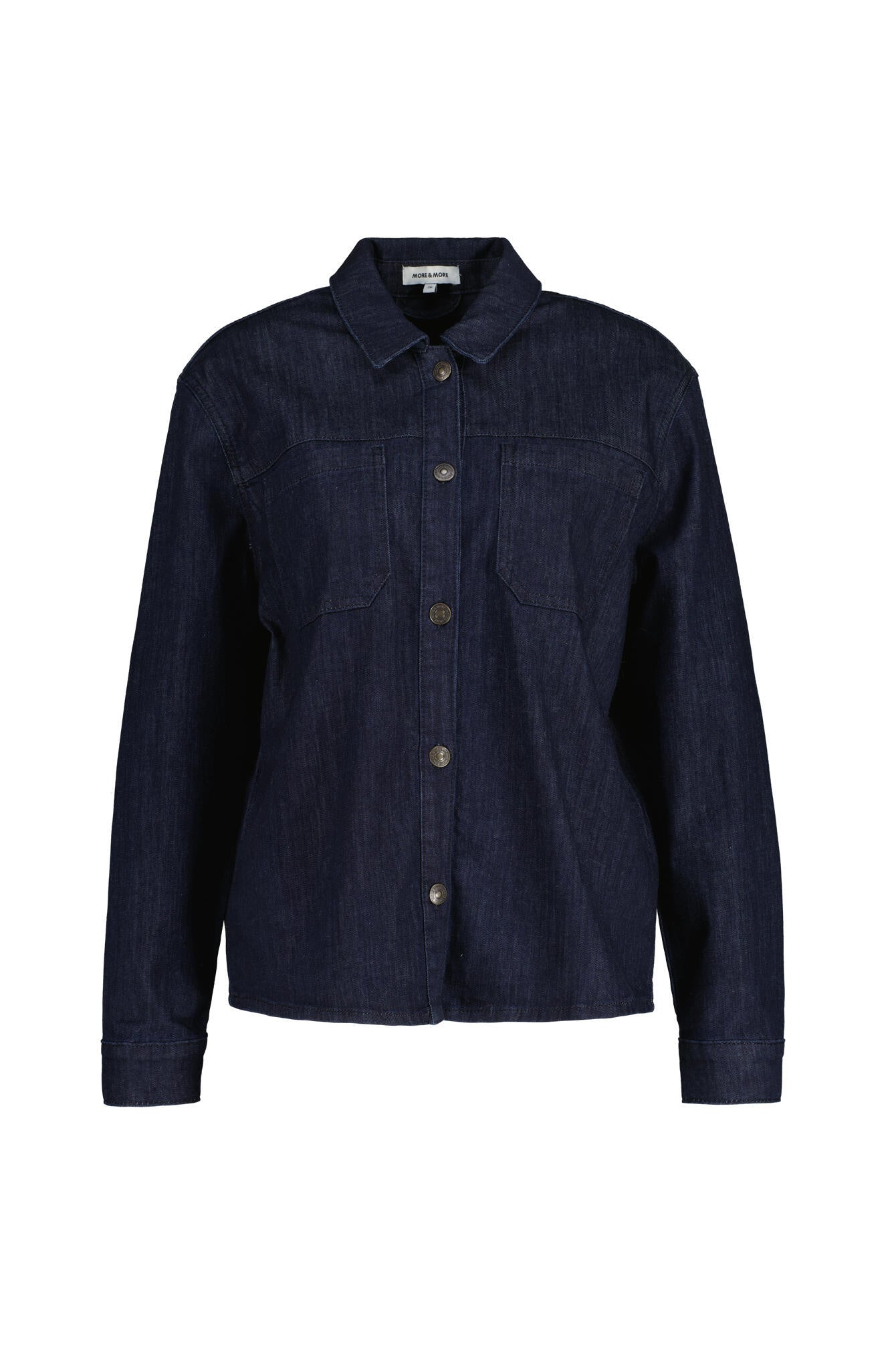 Jeanshemd aus Baumwolle - 0963 - Blau