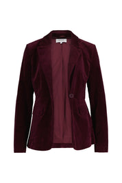 Blazer VELVET aus Samt - 0564 - Rot