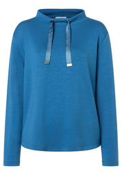 Sweatshirt aus Modalmix - 0339 - Blau