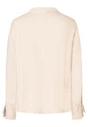 Schluppenbluse aus Viskose - 0031 - Creme
