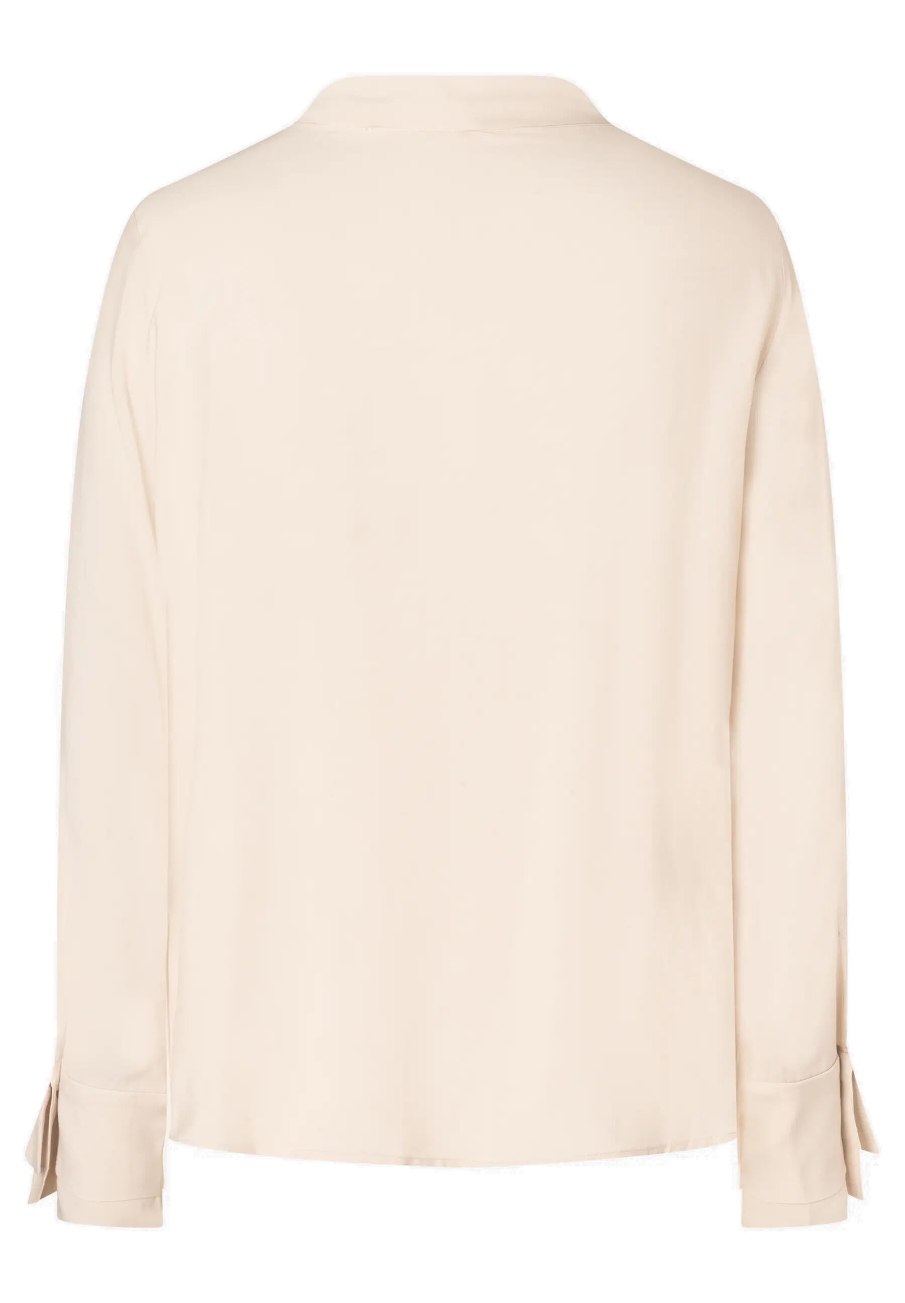 Schluppenbluse aus Viskose - 0031 - Creme