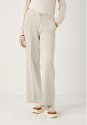 Cordhose Wide Leg - 0031 - Creme