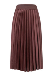 Plisseerock Midi - 0284 - Rot