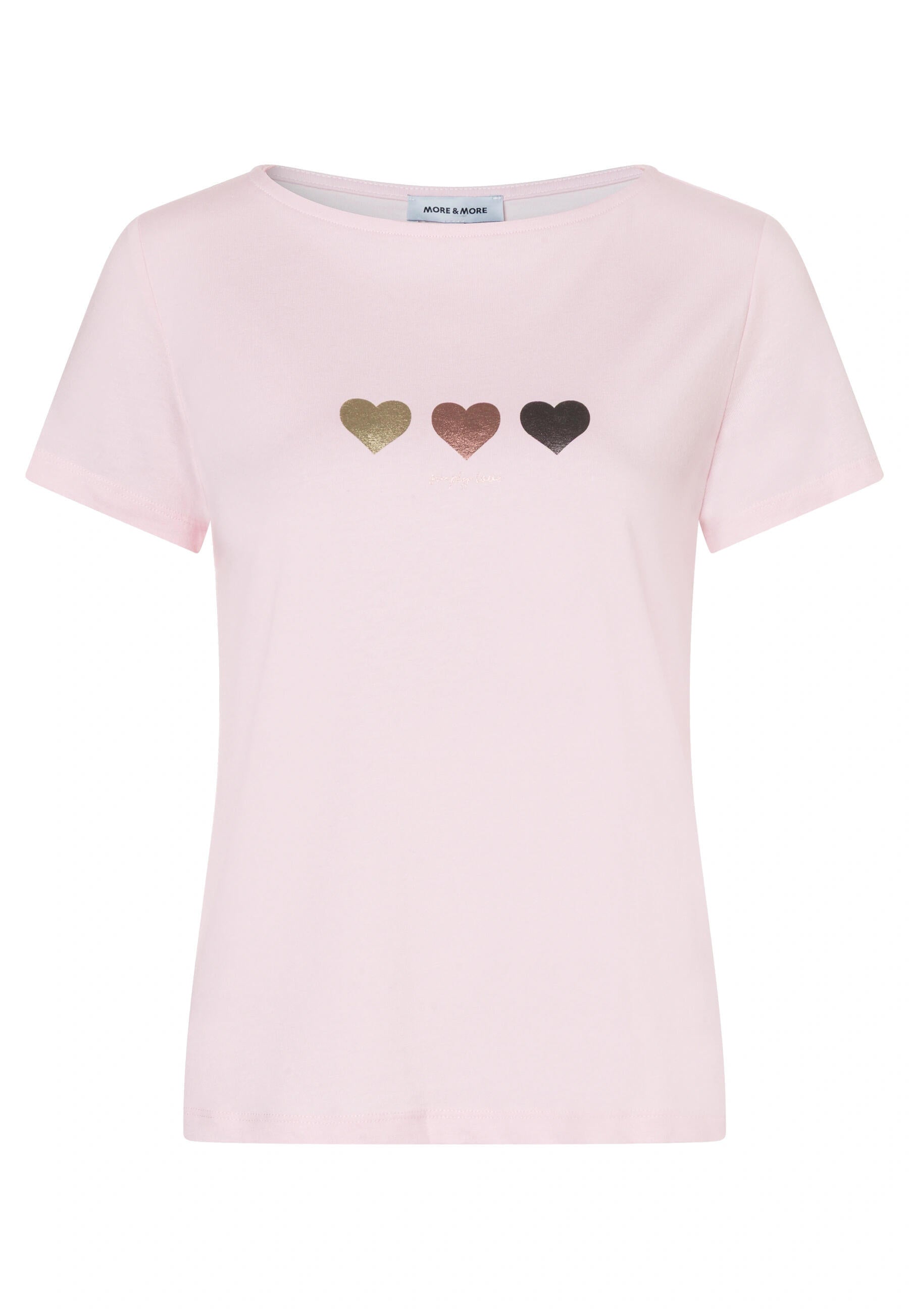 T-Shirt aus Baumwollmix - 0825 - Rosa
