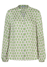 Bluse aus Viskose - 4623 - Grün