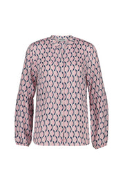 Bluse aus Viskose - 4822 - Rosa