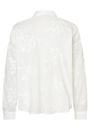 Bluse aus Bio-Baumwolle - 0041 - Weiß